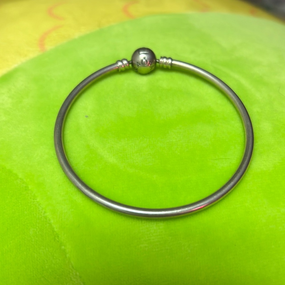 Pandora sterling silver bangle